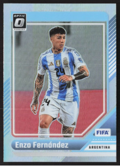 Enzo Fernandez, Kartička, Panini Donruss Soccer 2024-25, Holo Optic