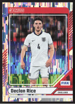 Declan Rice, Kartička, Panini Donruss Soccer 2024-25, Silver