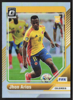 Jhon Arias, Kartička, Panini Donruss Soccer 2024-25, Holo Optic