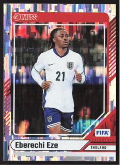 Eberechi Eze, Kartička, Panini Donruss Soccer 2024-25, Silver