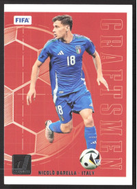 Nicolo Barella, Kartička, Panini Donruss Soccer 2024-25, Silver