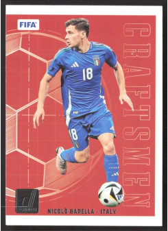 Nicolo Barella, Kartička, Panini Donruss Soccer 2024-25, Silver
