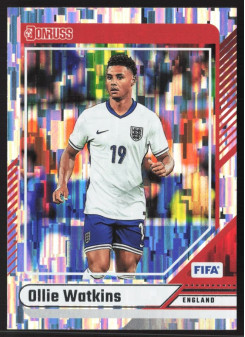 Ollie Watkins, Kartička, Panini Donruss Soccer 2024-25, Silver