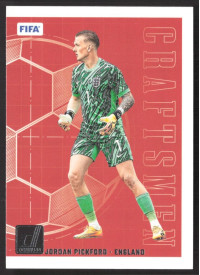 Jordan Pickford, Kartička, Panini Donruss Soccer 2024-25, Silver