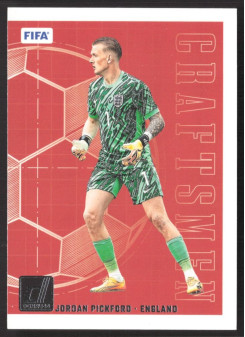 Jordan Pickford, Kartička, Panini Donruss Soccer 2024-25, Silver