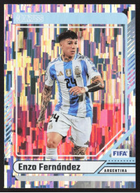 Enzo Fernandez, Kartička, Panini Donruss Soccer 2024-25, Silver