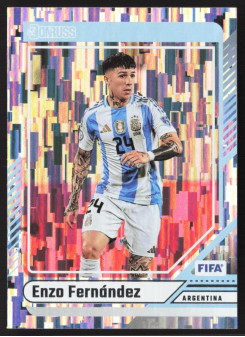 Enzo Fernandez, Kartička, Panini Donruss Soccer 2024-25, Silver