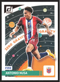 Antonio Nusa, Kartička, Panini Donruss Soccer 2024-25, INSERT