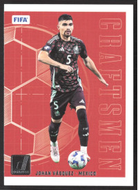 Johan Vasquez, Kartička, Panini Donruss Soccer 2024-25, Silver