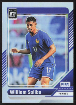 William Saliba, Kartička, Panini Donruss Soccer 2024-25, Holo Optic