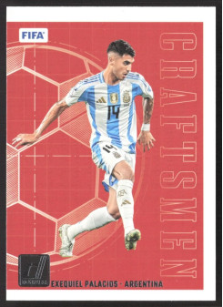 Exequiel Palacios, Kartička, Panini Donruss Soccer 2024-25, Silver
