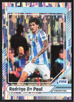 Rodrigo de Paul, Kartička, Panini Donruss Soccer 2024-25, Silver