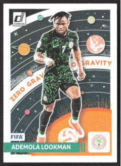 Ademola Lookman, Kartička, Panini Donruss Soccer 2024-25, Silver
