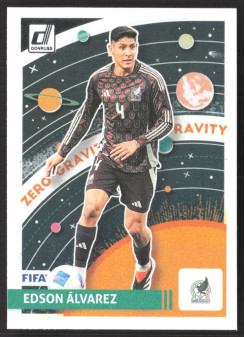 Edson Alvarez, Kartička, Panini Donruss Soccer 2024-25, Silver