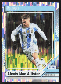 Alexis Mac Allister, Kartička, Panini Donruss Soccer 2024-25, Silver