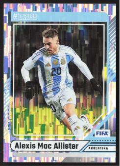 Alexis Mac Allister, Kartička, Panini Donruss Soccer 2024-25, Silver