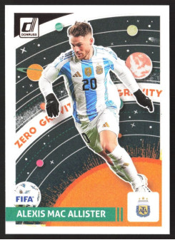 Alexis Mac Allister, Kartička, Panini Donruss Soccer 2024-25, INSERT