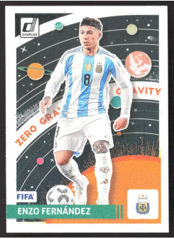 Enzo Fernandez, Kartička, Panini Donruss Soccer 2024-25, Silver