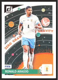 Ronald Araujo, Kartička, Panini Donruss Soccer 2024-25, INSERT