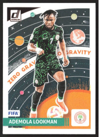 Ademola Lookman, Kartička, Panini Donruss Soccer 2024-25, INSERT