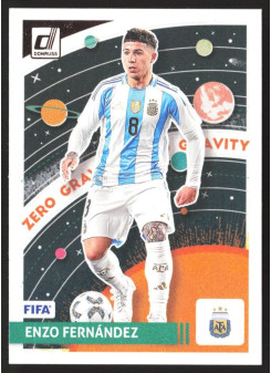 Enzo Fernandez, Kartička, Panini Donruss Soccer 2024-25, INSERT
