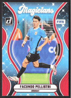 Facundo Pellistri, Kartička, Panini Donruss Soccer 2024-25, Red