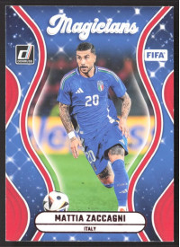 Mattia Zaccagni, Kartička, Panini Donruss Soccer 2024-25, Red