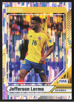 Jefferson Lerma, Kartička, Panini Donruss Soccer 2024-25, Silver