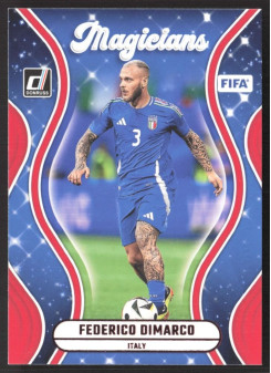Federico Dimarco, Kartička, Panini Donruss Soccer 2024-25, Red
