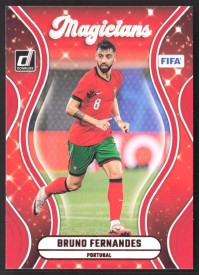 Bruno Fernandes, Kartička, Panini Donruss Soccer 2024-25, Red