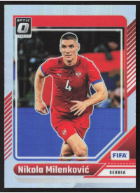 Nikola Milenkovic, Kartička, Panini Donruss Soccer 2024-25, Holo Optic