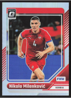 Nikola Milenkovic, Kartička, Panini Donruss Soccer 2024-25, Holo Optic