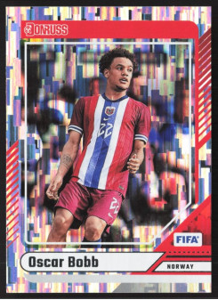 Oscar Bobb, Kartička, Panini Donruss Soccer 2024-25, Silver