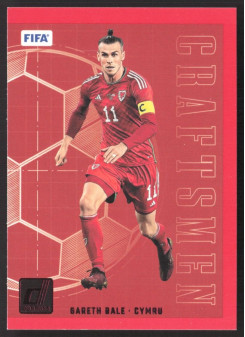 Gareth Bale, Kartička, Panini Donruss Soccer 2024-25, Red