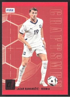 Lazar Samardzic, Kartička, Panini Donruss Soccer 2024-25, Red