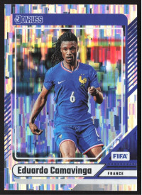 Eduardo Camavinga, Kartička, Panini Donruss Soccer 2024-25, Silver