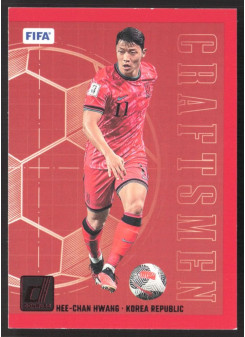Hee-chan Hwang, Kartička, Panini Donruss Soccer 2024-25, Red