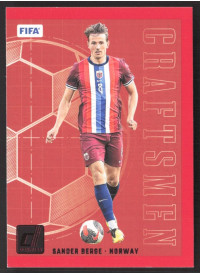 Sander Berge, Kartička, Panini Donruss Soccer 2024-25, Red
