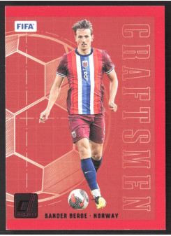 Sander Berge, Kartička, Panini Donruss Soccer 2024-25, Red