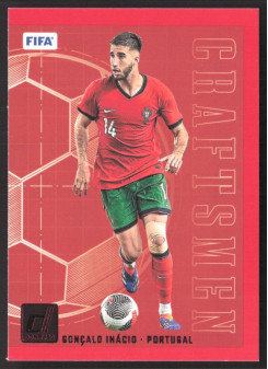 Goncalo Inacio, Kartička, Panini Donruss Soccer 2024-25, Red