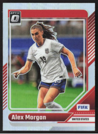 Alex Morgan, Kartička, Panini Donruss Soccer 2024-25, Holo Optic