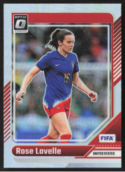 Rose Lavelle, Kartička, Panini Donruss Soccer 2024-25, Holo Optic