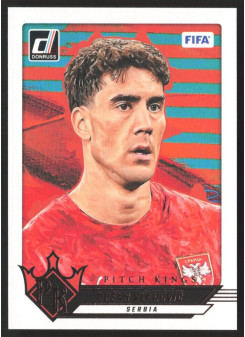 Dusan Vlahovic, Kartička, Panini Donruss Soccer 2024-25, INSERT