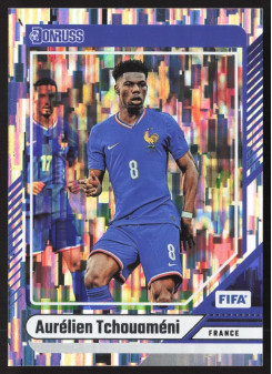 Aurelien Tchouameni, Kartička, Panini Donruss Soccer 2024-25, Silver