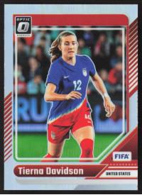 Tierna Davidson, Kartička, Panini Donruss Soccer 2024-25, Holo Optic