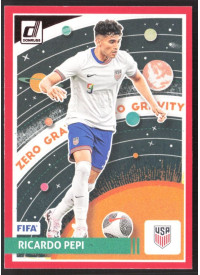 Ricardo Pepi, Kartička, Panini Donruss Soccer 2024-25, Red