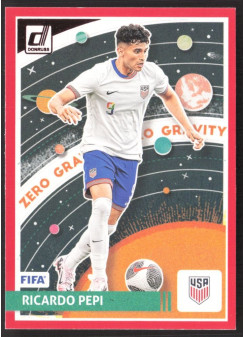Ricardo Pepi, Kartička, Panini Donruss Soccer 2024-25, Red