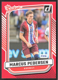 Marcus Pedersen, Kartička, Panini Donruss Soccer 2024-25, Red