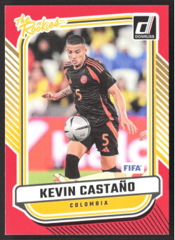 Kevin Castano, Kartička, Panini Donruss Soccer 2024-25, Red