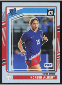Korbin Albert, Kartička, Panini Donruss Soccer 2024-25, Holo Optic
